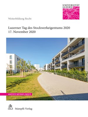 cover image of Luzerner Tag des Stockwerkeigentums 2020